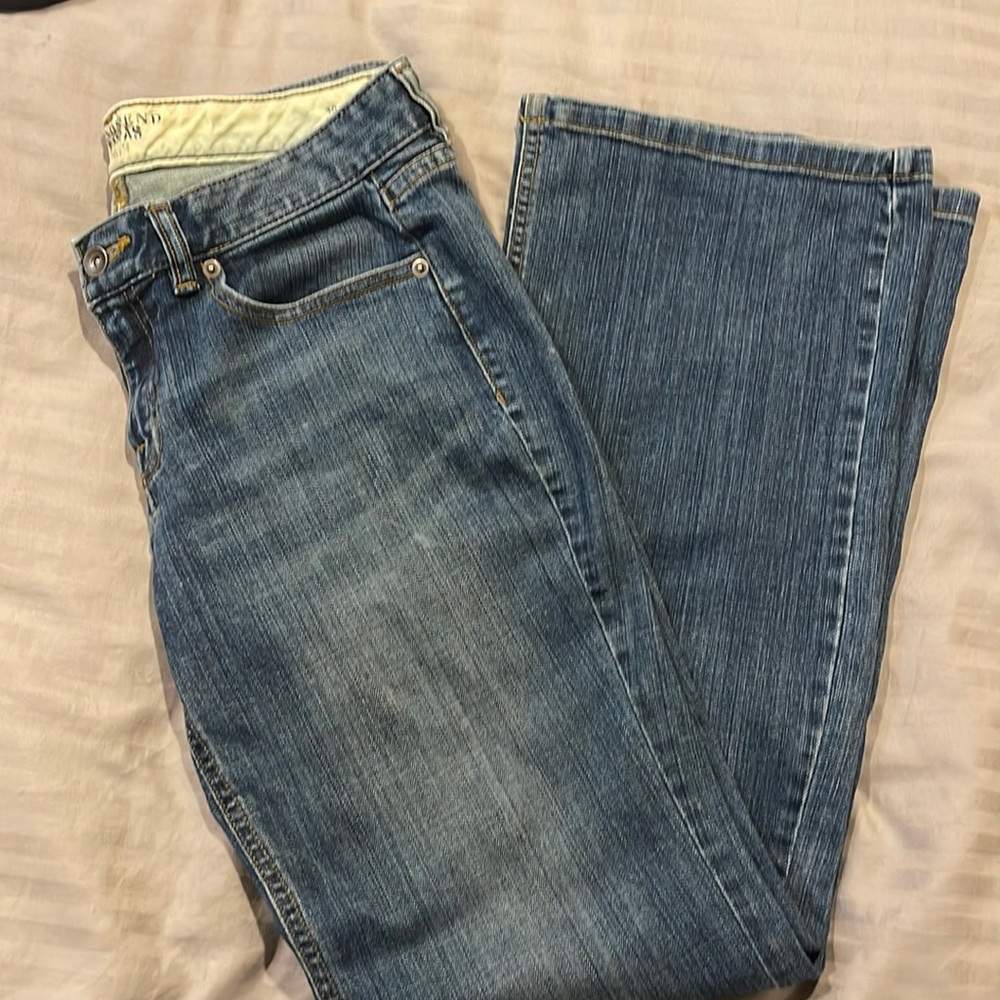 Lands End Low Rise Bootcut jeans size 30 - Womens